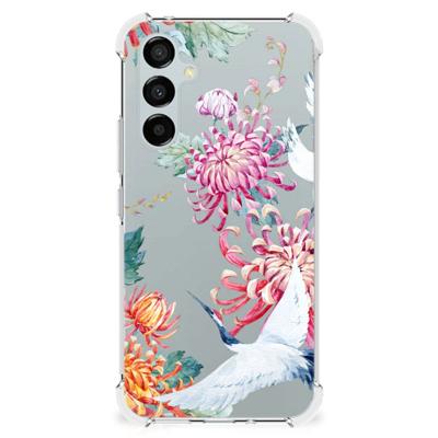 Samsung Galaxy A54 Case Anti-shock Bird Flowers Samsung Galaxy A54 Case Anti-shock Bird Flowers