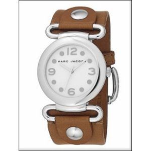 Horlogeband Marc by Marc Jacobs MBM1062 Leder Lichtbruin