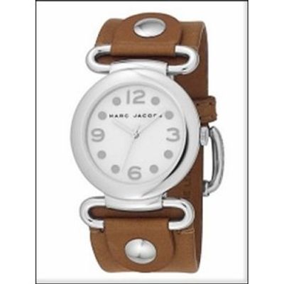 Horlogeband Marc by Marc Jacobs MBM1062 Leder Lichtbruin