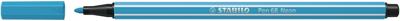 Viltstift stabilo pen 68/031 m neon blauw | 10 stuks