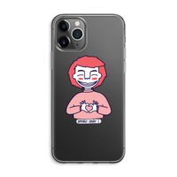 Hartje: iPhone 11 Pro Max Transparant Hoesje