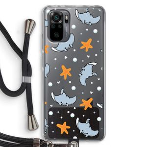 Manta: Xiaomi Redmi Note 10 Pro Transparant Hoesje met koord