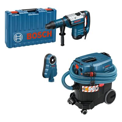 Bosch Professional Combiset GBH 8-45 DV + GAS 35 M AFC + GDE 68 - 0615A5004K