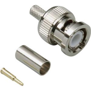 TRU COMPONENTS 1579461 BNC-connector Stekker, recht 50 Ω 1 stuk(s)