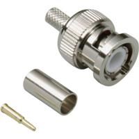 TRU COMPONENTS 1579461 BNC-connector Stekker, recht 50 Ω 1 stuk(s) - thumbnail