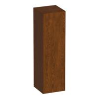 BRAUER Inspire hoge kast 120 met 1 deur greeploos rechtsdraaiend lamellen eiken bruin HK-IN120RLEB