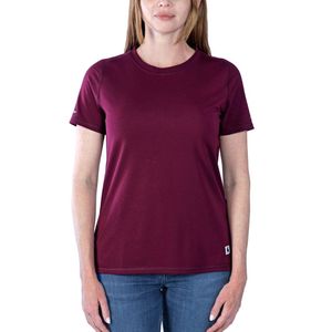 LWD Relaxed Fit Short-Sleeve Bordeaux T-Shirt Dames