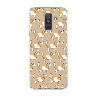 Doggy: Samsung Galaxy A6 Plus (2018) Transparant Hoesje