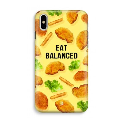 Eat Balanced: iPhone X Tough Case