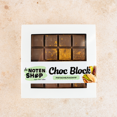 Choc block pistache/kadayif 100 gram
