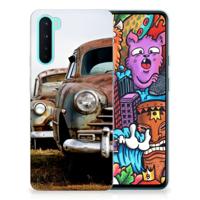 OnePlus Nord | Siliconen hoesje | met foto Vintage Auto