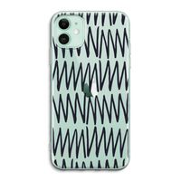 Marrakech Zigzag: iPhone 11 Transparant Hoesje