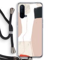 Lava: OnePlus Nord CE 5G Transparant Hoesje met koord Lava: OnePlus Nord CE 5G Transparant Hoesje met koord