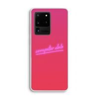 Vice Glow: Samsung Galaxy S20 Ultra Transparant Hoesje