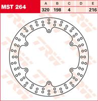 TRW Remschijf, remschijven voor de moto, MST264