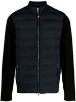 Orlebar Brown Wallace panelled padded jacket - Bleu - thumbnail