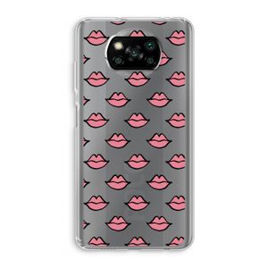 Lipjes: Xiaomi Poco X3 NFC Transparant Hoesje
