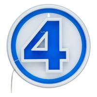 Paladone Fantastic Four Logo LED Wall Lamp Neon Paladone Fantastic Four Logo LED Wall Lamp Neon