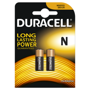 Duracell Alkaline 2 x N 1,5V LR1 MN9100 2 op blister