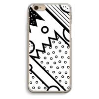 Pop Art #4: iPhone 6 / 6S Transparant Hoesje