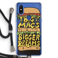 Big Macs Bigger Dreams: Xiaomi Mi Mix 3 Transparant Hoesje met koord
