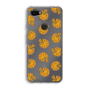 You Had Me At Pizza: Google Pixel 3a Transparant Hoesje