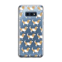 Doggy: Samsung Galaxy S10e Transparant Hoesje Doggy: Samsung Galaxy S10e Transparant Hoesje