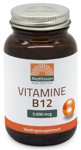 Mattisson HealthStyle Vitamine B12 5000mcg Zuigtabletten