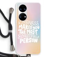 The prettiest: Huawei P50 Transparant Hoesje met koord