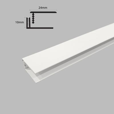 Omrandingsprofiel kunststof plafond Wit 2-delig