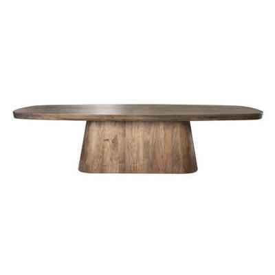 Giga Meubel - Eettafel - Deens Ovaal - 300cm - Acaciahout - Arcadia