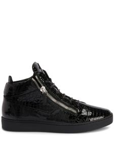 Giuseppe Zanotti baskets Kriss en cuir - Noir