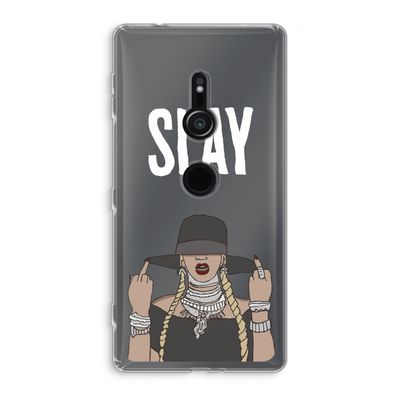 Slay All Day: Sony Xperia XZ2 Transparant Hoesje