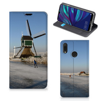 Huawei Y7 hoesje Y7 Pro (2019) Book Cover Schaatsers