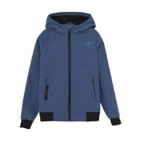 Indian Blue Jeans Zomer softshell jas jongens - blauw - capuchon