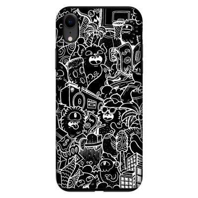 Vexx Black City : iPhone XR Tough Case