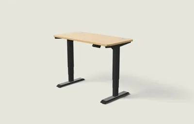Desktronic HomePro bureau Zwart / Eiken / 120x60 cm