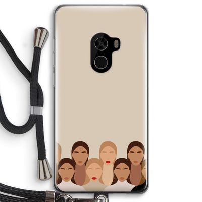 Girls girls girls: Xiaomi Mi Mix 2 Transparant Hoesje met koord