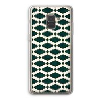 Moroccan tiles: Samsung Galaxy A8 (2018) Transparant Hoesje