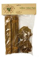 Happy Pet wilgen value pack 2 sticks / 2 ballen
