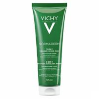 Vichy Normaderm 3-in-1 Reiniging/Scrub/Masker voor een Acne Gevoelige Huid 125ml