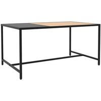 Giga Living - Salontafel Naturel & Zwart - 57x100x45cm