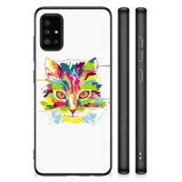 Samsung Galaxy A51 | Bumper Hoesje | Cat Color