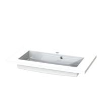 Tiger Wastafel S-line Quadro 80 cm Glanzend Wit