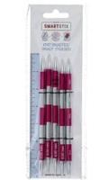 KnitPro Smartstix Sokkennaalden 14 cm (Roze) 6,50 mm