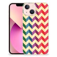 iPhone 13 mini | TPU bumper | Zigzag Multi Color