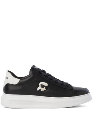 Karl Lagerfeld baskets Ikon NFT Kapri en cuir - Noir