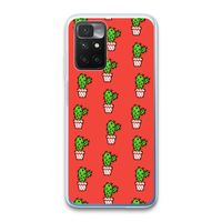 Mini cactus: Xiaomi Redmi 10 Transparant Hoesje