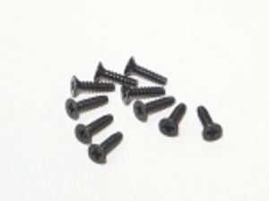 HPI - Tp. flat head screw m3 x 12mm black (Z578)