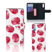 Huawei P20 | Book Cover | Pink Macarons
